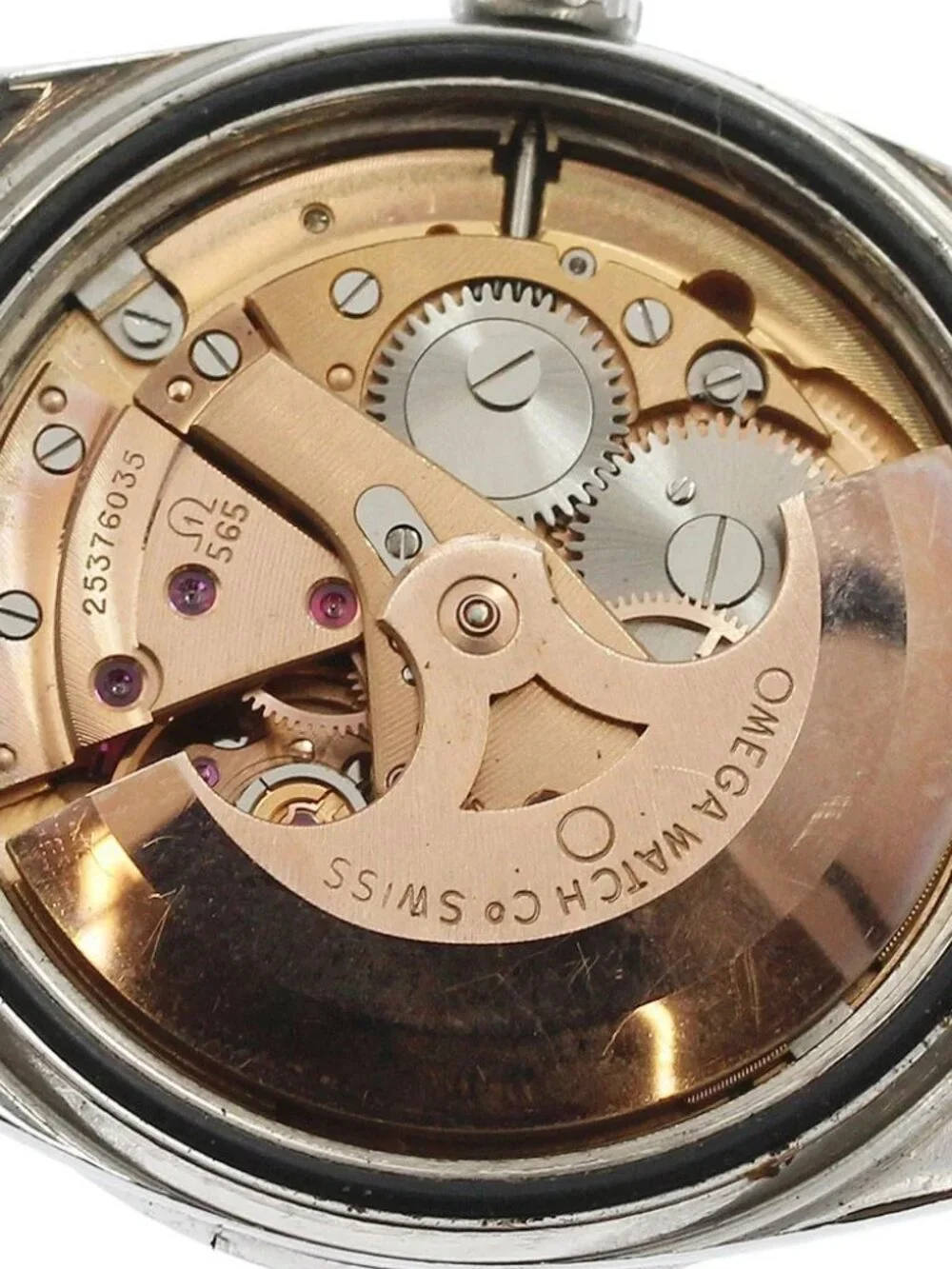 OMEGA Seamaster 166.010 Date cal.565 Rice Bracelet Automatic Men's Watch_961365